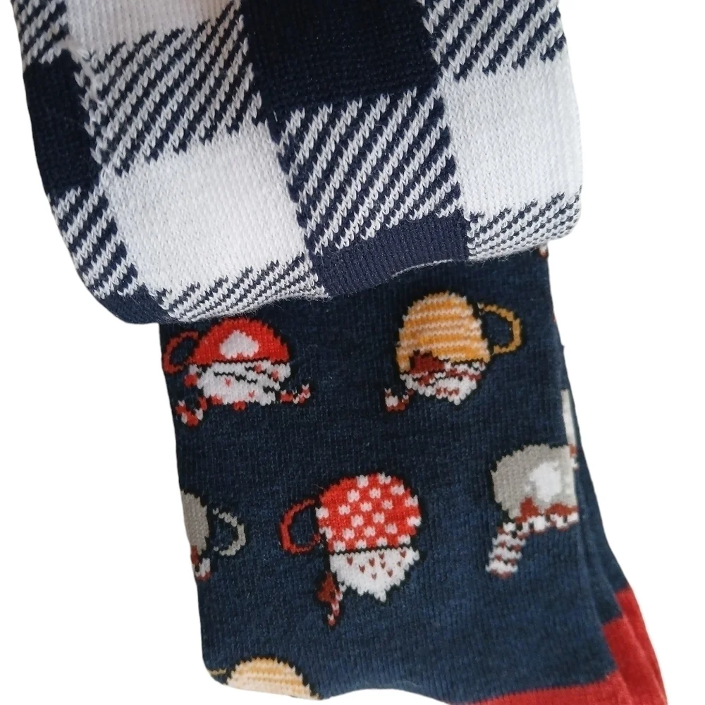 Christmas Winter Socks K. Bell Women's Crew Holiday Assortment 2 Pairs